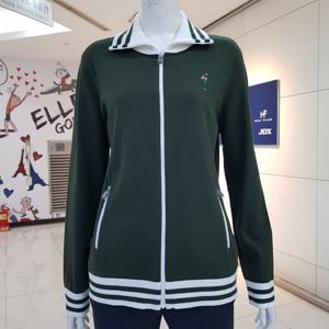 [루이까스텔]여성배색라인풀집업스웨터/7LESW901J