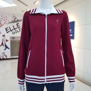 [루이까스텔]여성배색라인풀집업스웨터/7LESW901R