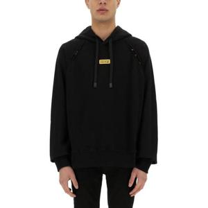 베르사체 후드 티셔츠 78GAI314 F0010899 BLACK