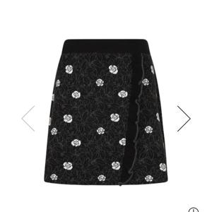 [핑]여성   자가드 니트  큐롯 스커트 121D3PC183_BK