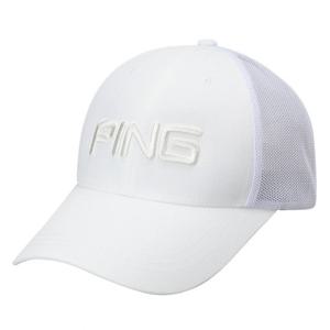 [핑]남성  베이직  메쉬  6쪽  볼캡   111E2CP001_WH