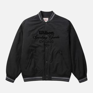 윌슨자켓 LQC W244001LPJO3-CHR 남성 나일론 스타디움 패딩자켓