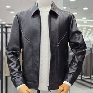 [바쏘옴므]블루종 리얼양가죽 점퍼 Z3UB01A