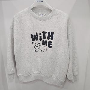 [에꼴리에]퍼니 일러스트 루즈핏 맨투맨티(25D5452)_US