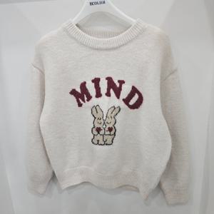 [에꼴리에]래빗 프렌즈 보카시 니트티(25D5083)_US