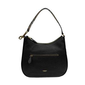 버버리 그레인 레더 블랙 81046821