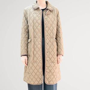 [비꼴리끄(여성)]퀼팅 하프 코트 B253PH2010