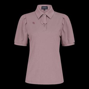 파리게이츠골프반팔티 NQC 521D3TO201_PK 여성 소프트 스트레치 칼라 반팔 티셔츠