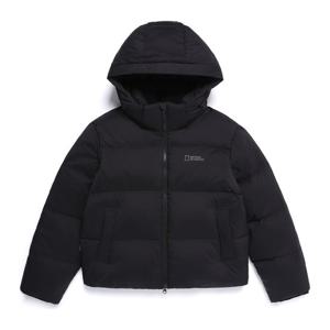 내셔널지오그래픽 N254WDW151 여성 치트라 후디 구스다운 점퍼 BLACK