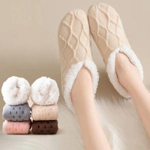 따듯한 보온 양털 니트 덧신 양말 2종[출고가 13,900원]