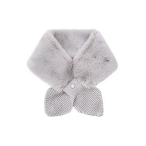 헤지스골프  그레이 여성 밍크퍼 넥워머(HWMU5F705G1)