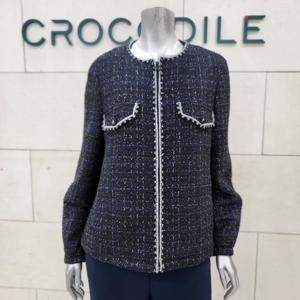 [크로커다일레이디]져지트위드 쟈켓 CLEWJK301_BP