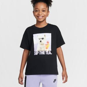 M 나이키키즈반팔티 JQK HQ2337-010 스포츠웨어 주니어 (여아) 티셔츠