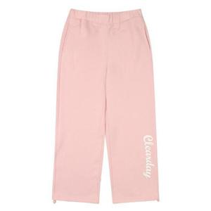 에꼴리에 세이브존04 글리터 레터링 와이드 바지 22R0792