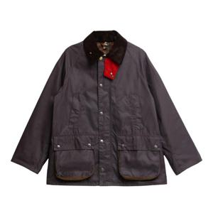 바버 버튼 플랩 포켓 왁스 코튼 재킷 MWX2515 MWXPU11