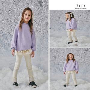 [빈]BZ72PT01IV 아이보리 골지 기모 쫄바지