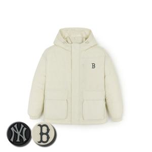 MLB 공용 고프코어 3 in 1 후드 중량 숏패딩 점퍼 (3ADJB0356)