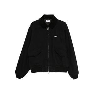 오베이 후드 티셔츠 121800602 BLACK FADED WASH