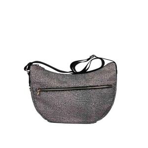 25FW 보르보네제 Luna Hobo Middle 숄더 백 In Op Fabric 934108I15X11