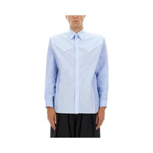 25FW 메종마르지엘라 Light 블루 코튼 셔츠 S50DT0062MTN109961