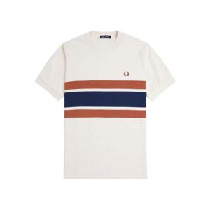 25FW 프레드페리 코튼 t 셔츠 with striped motif M9860760