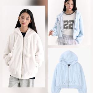 [더데이걸]방울 래빗 퍼집업TGJM25T01