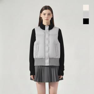 클라우스 여성 집업 골프 패딩 조끼 FH25WW2502 GY