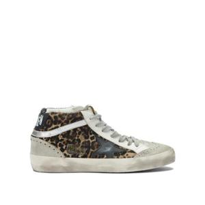 골든구스 여성 브라운 하이탑 스니커즈 GWF00122F00376681933