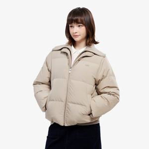 [라코스테공식] 여성 스웨터 카라 다운 BF653E-55N 02S