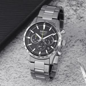 세이코 SSB413P1 크로노그래피 사파이어 100미터방수 캐쥬얼 남자 메탈 시계 c