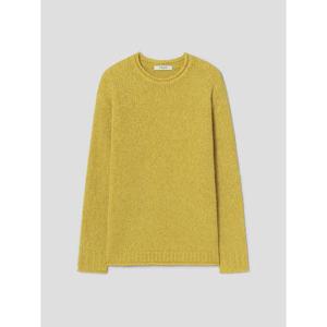 (265Y51BY1E) [에잇세컨즈] 롱 라운드 니트  옐로우