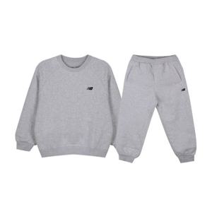 M 뉴발란스키즈트레이닝세트 PQC NK9YFB412U-AA 스몰로고 포인트 기모 스웨트셋업