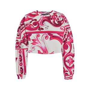 돌체앤가바나 마졸리카 프린트 스웨트셔츠 F9N61THS7MQ