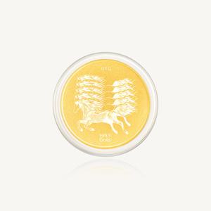 수앤진골드 마패 코인 골드바 24K 순금 0.1g