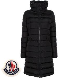 몽클레어 블랙 플라메뜨 후드 구스 롱 다운 자켓 FLAMMETTE 1C50900 54155 999