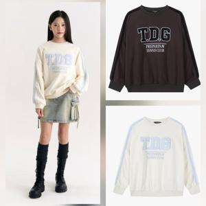 [더데이걸]빅 로고 박시 맨투맨 TGMA25T06