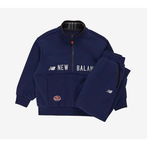 뉴발란스 키즈 체크 포인트 하이넥 셋업 B1 NK9YF4302U 59