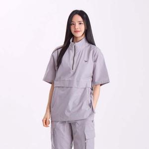 다운블로우DBS4TGR40051 여자하이넥 스트링반팔아노락