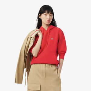 [라코스테공식] 여성 더블페이스 피케 후드 스웻셔츠 SF8346-55G ZBG