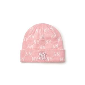 MLB모자 GQC 7ABNMD146-50PKL 다이아 모노그램 비니 뉴욕양키스