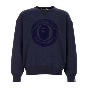 베이프 그래픽 프린트 오버사이즈 크루넥 맨투맨 1K80113007 NA