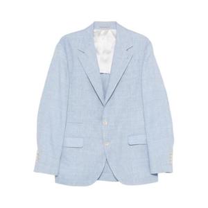 브루넬로 쿠치넬리 수트 자켓 MZ4087BTDC024 CLEAR BLUE