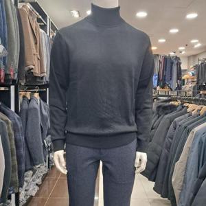 런던포그 HL01 블랙 기본 폴라 니트 Lowna59z