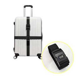 십자형 잠금 캐리어 밴드 잠금장치 블랙 스트랩