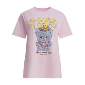 가니 반팔 티셔츠 A1050074868 Pink