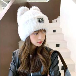 여성 5컬러 겨울 러브 귀냥이 소프트 털비니 털모자 러브모자 털모자 여성모자 큐티모자 겨울모자