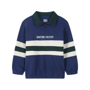 [엔비에이키즈(아동)]NBA LAL 팀 컬러블록 기모 반집업(K254TS100P)