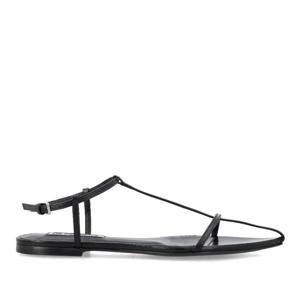 질샌더 가죽 어퍼 앵클 버클 샌들 J15WP0081P4864 001