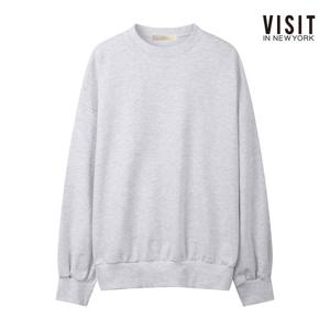 [비지트인뉴욕]베이직 무지 루즈핏 맨투맨 V5BLT08