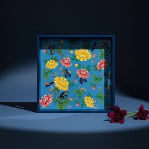 [웨지우드]원더러스트 사파이어가든 아티지안 트레이 1p